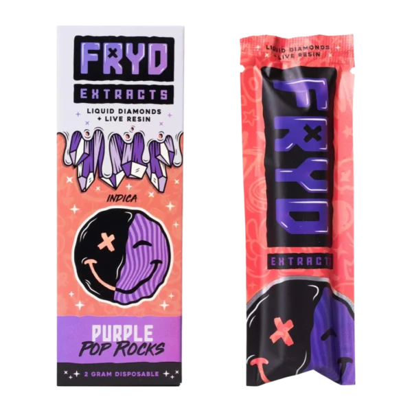 Buy Fryd 2g disposable - Purple Pop Rocks - Fryd Extracts shop